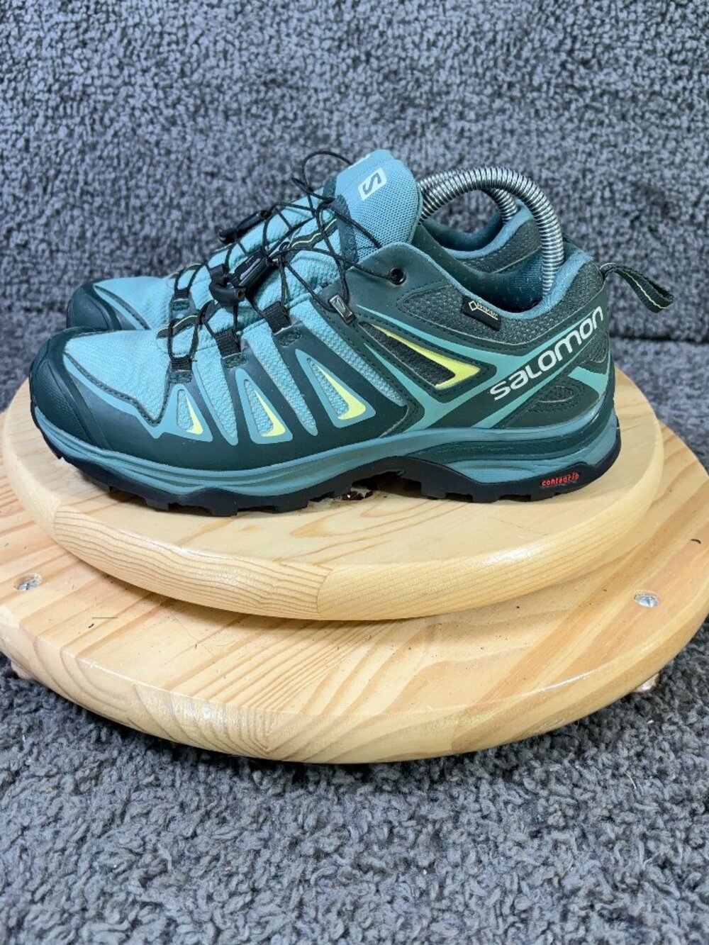 Salomon X Ultra 3 GTX Hiking Shoe Womens 7.5 Gore-Tex Waterproof Trail Sneakers